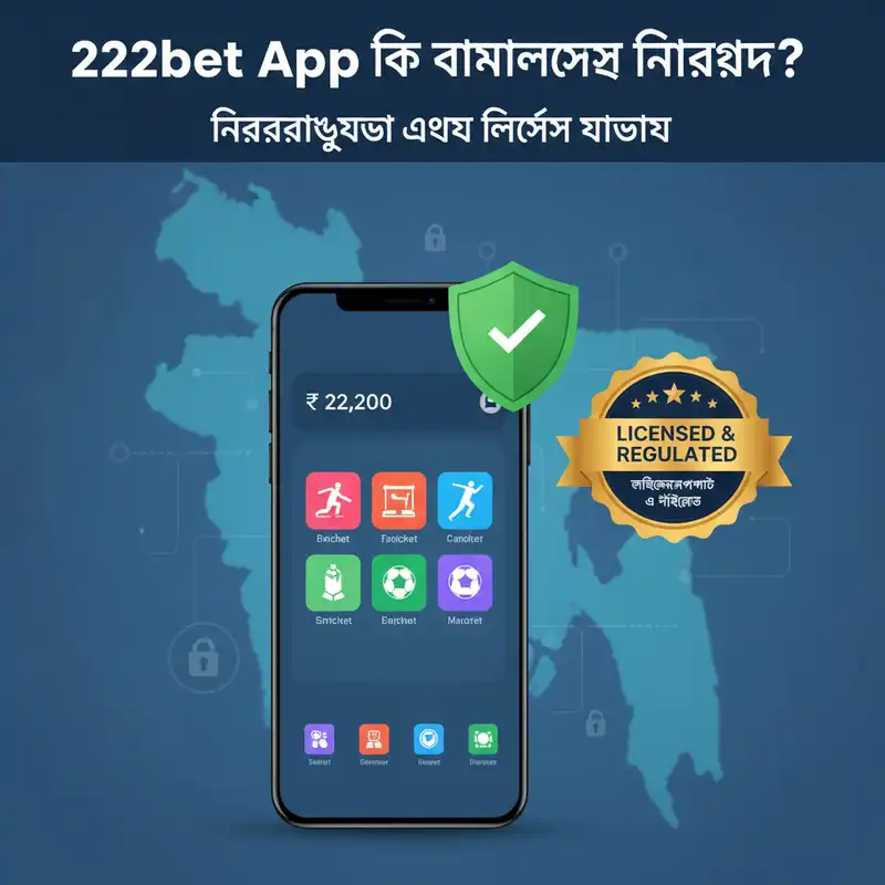 222bet App Security and License Review Bangladesh